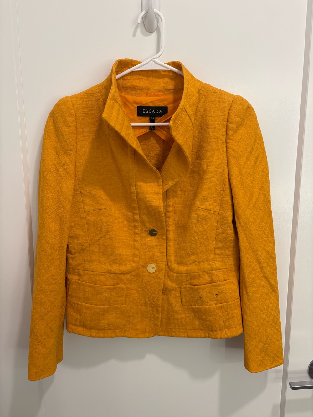 Escada Vibrant yellow Women's Blazer